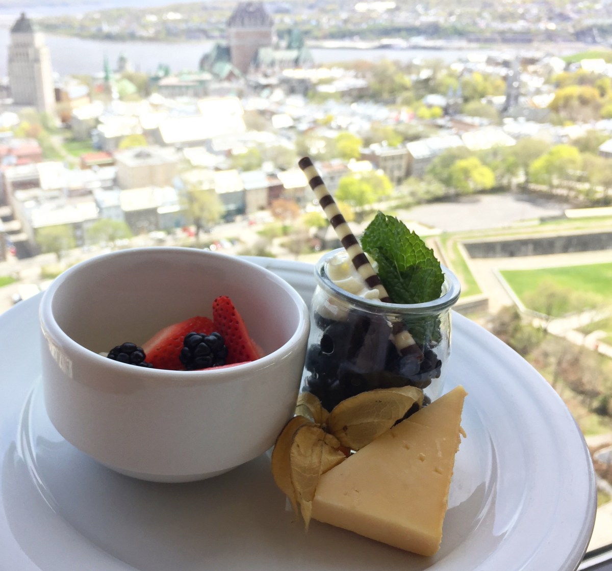 La vue est à couper le souffle!